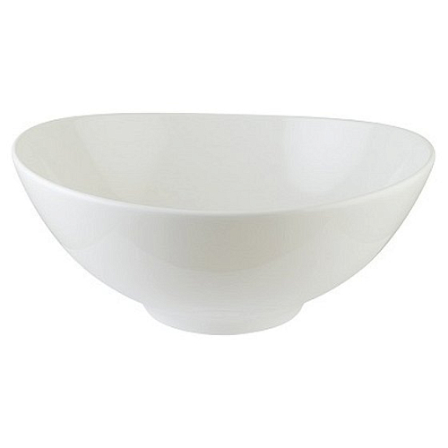 Салатник d=190 мм. 1400 мл. h=82 мм. Белый, форма Агора /1/12/408/