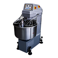 Спиральный тестомес Hualian Machinery SM-50