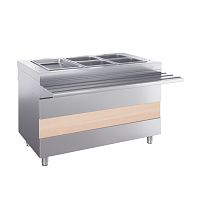 Мармит 2-х блюд Atesy Ривьера М2-1200-02-ПО без полок