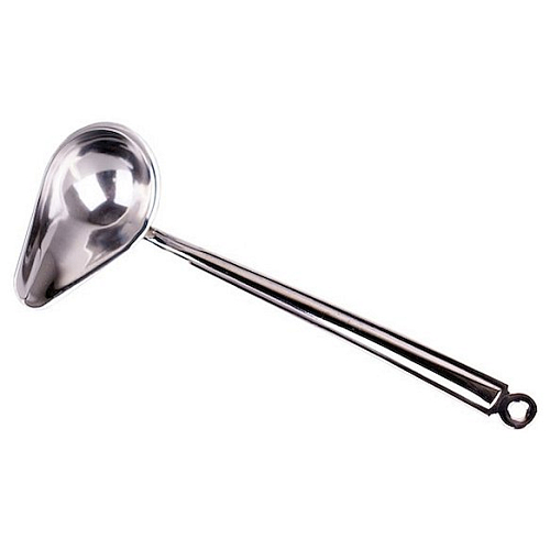 Ложка соусная 75 мл. цельнометалл. L=230 мм. Аша /1/150/