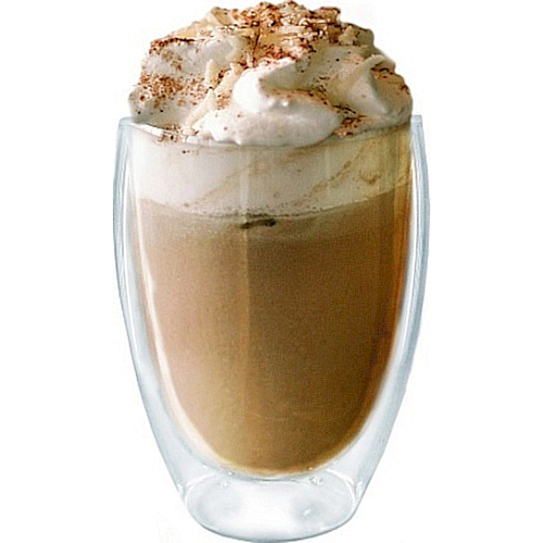 Стакан 325 мл. d=80 мм. h=110 мм. с двойными стенками Термостекло VB /1/