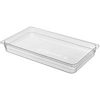 Гастроемкость 1/1 h=65 мм. 8,5 л. поликарб. прозрач. Рс /1/7/