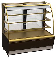 Витрина холодильная Полюс Carboma STANDARD K70 VM 1,3-2 (ВХСв-1,3д (открытая))