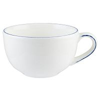 Чашка 250 мл. чайная d=96 мм. h=56 мм. Ретро синий край (блюдце 70922) /1/6/