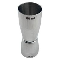 Джиггер 40/60 мл. d=39/37 мм. h=105 мм. нерж. MGsteel /1/