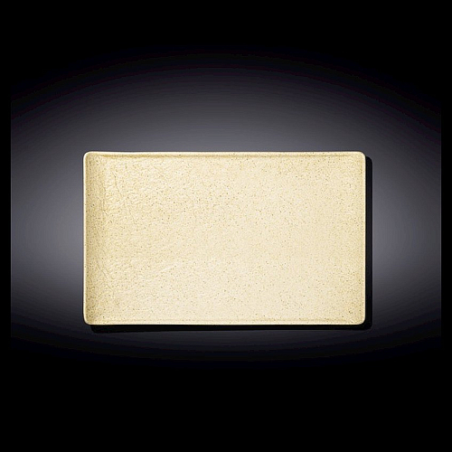 Блюдо прямоугольное 335*205 мм. Сэнд Wilmax /3/24/