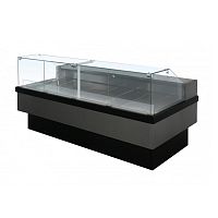 Среднетемпературная витрина Enteco Немига Cube 360 ВС Self (с боковинами)