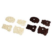 Набор резаков для объемных печений 4 шт. пласт. FM /1/6/