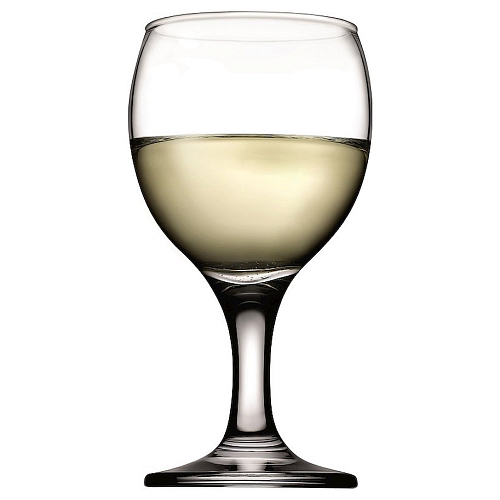 Бокал для вина 175 мл. d=68, h=134 мм бел. Бистро Б /12/