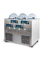 Фризер витрина для мороженого на 4 вкуса STAF59 GLS4 W