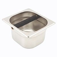 Нок-бокс металлический для кофейного жмыха 17,6*16,2*10 см. MGsteel /1/