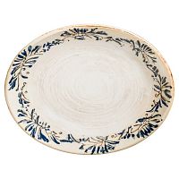 Блюдо овальное 250*190 мм. Грэндма, форма Мув Bonna /1/12/756/ ОСЕНЬ