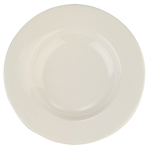 Тарелка d=230 мм. глубокая 300 мл. h=38 мм. Белый 2 Чойс, форма Банкет Bonna /1/12/828/
