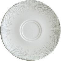 Блюдце d=160 мм. серый Ирис /1/6/