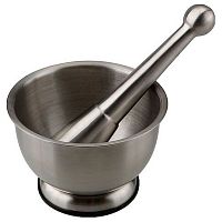 Ступка с пестиком, нерж. /1/12/