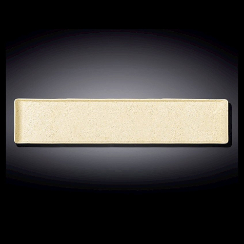 Блюдо прямоугольное 465*95 мм. Сэнд Wilmax /3/18/