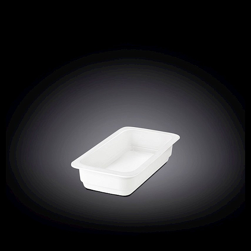 Гастроемкость 1/3 h=65 мм. 2,4 л. фарфор Wilmax /1/12/