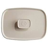 Крышка 30,5*22,5 см. для формы для запекания (форма 73792) прямоугольная молочная керам Emile Henry /1/3/