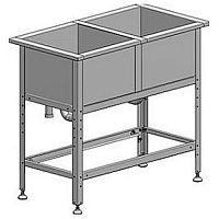 Ванна моечная Марихолодмаш М-2-0,3-0,53/1,01