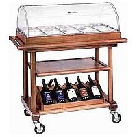 Стол-тележка сервировочная Metalcarrelli 6102