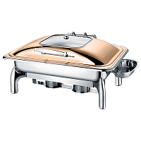 Чафинг-диш CRAZY PAN CP-CHD016RG розовое золото