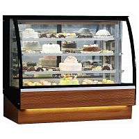 Витрина кондитерская Glacier Мария Аква 1.2 гнутое стекло