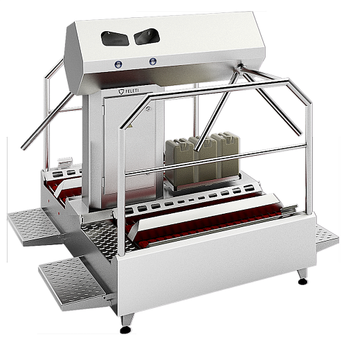 Станция гигиены полного контроля двусторонняя FELETI SD-3A