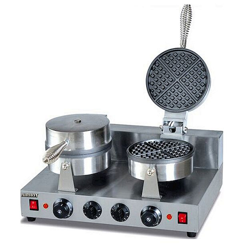 Вафельница для бельгийских вафель Airhot WE-1D двойная