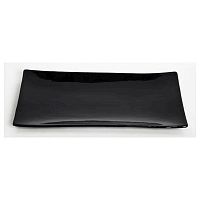 Тарелка прямоугольная 16*25.5 см. Киото Блэк/4/