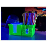 Подставка барная для салфеток и украшений салатовая (флуоресцент) MG /1/24/