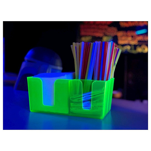 Подставка барная для салфеток и украшений салатовая (флуоресцент) MG /1/24/