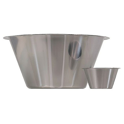 Миска 1,0 л. d=17 см h=8,5 см коническая нерж. Linden /1/