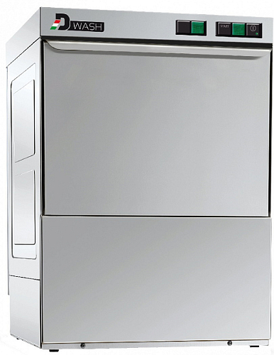 Машина посудомоечная фронтальная DIHR D-WASH 50 T, дозатор моющего средства DDE, сливная помпа