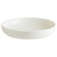 Тарелка d=220 мм. глубокая 1070 мл. h=45 мм. с бортом Белый, форма Потт 2 Чойс Bonna /1/6/