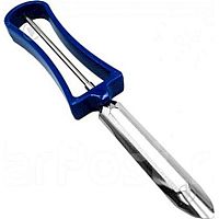 Овощечистка 15 см. с пластик. ручкой FM /1/12/