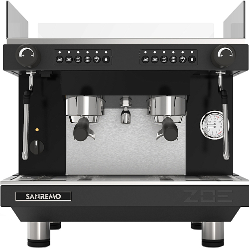 Кофемашина Sanremo Zoe Kompact SED +TVC (автомат) 2 гр., чёрная