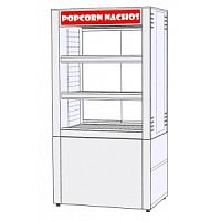 Витрина тепловая напольная RoboLabs VTP-084SN