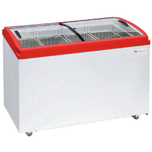 Ларь морозильный Optiline PRIME 400 E Red