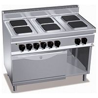 Плита электрическая Berto's E7PQ6+FE