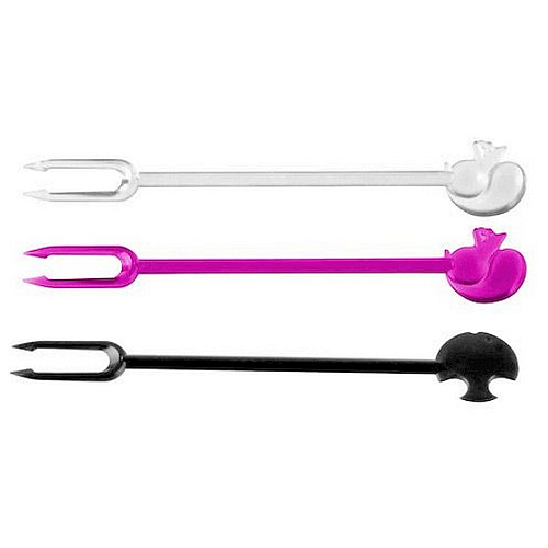 Вилочка для канапе Животные 85мм 36 шт/уп. FM /1/20/