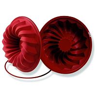 Форма силиконовая для заморозки и выпечки "Пирог-саварин" d=240 h=60 мм. /1/