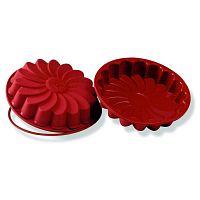 Форма силиконовая для заморозки и выпечки "Маргаритка" d=220 h=45 мм. /1/