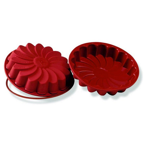 Форма силиконовая для заморозки и выпечки "Маргаритка" d=220 h=45 мм. /1/