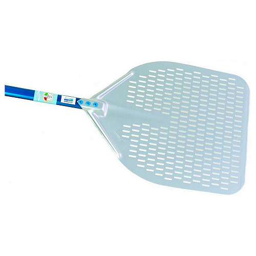 Лопата для пиццы прямоуг. перфорир. 50*50 см. l=150 см. алюм. Azzurra Gimetal /1/