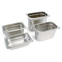 Гастроемкость 1/4 h=65 (1/4*2,5) нерж. MGSteel /24/