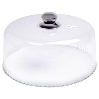 Крышка для торта d=30 см. h=13 см. п/п с ручкой нерж. MGprof /1/40/200/