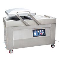 Вакуумный упаковщик Hualian Machinery HVC-510S/2A-G (DZQ-510/2SA) (нерж., газ)