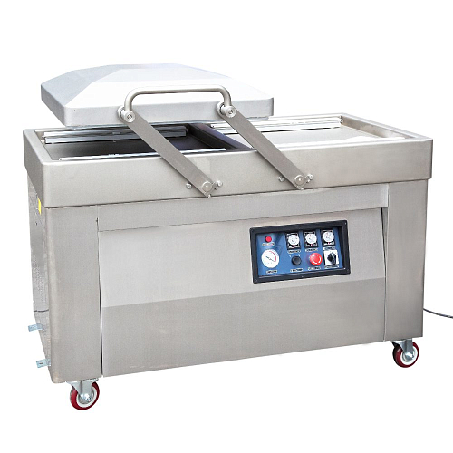 Вакуумный упаковщик Hualian Machinery HVC-510S/2A-G (DZQ-510/2SA) (нерж., газ)