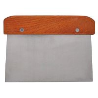 Скребок (разделитель для теста) h=11 см. рабочая часть 8*15 см. нерж. MGsteel /1/