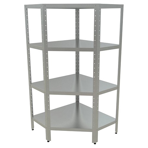 Стеллаж кухонный угловой Кобор СКУ-6/4-80/100